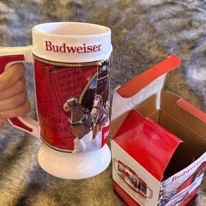 Budweiser Winter Passage 40th Anniversary Stein Collectable